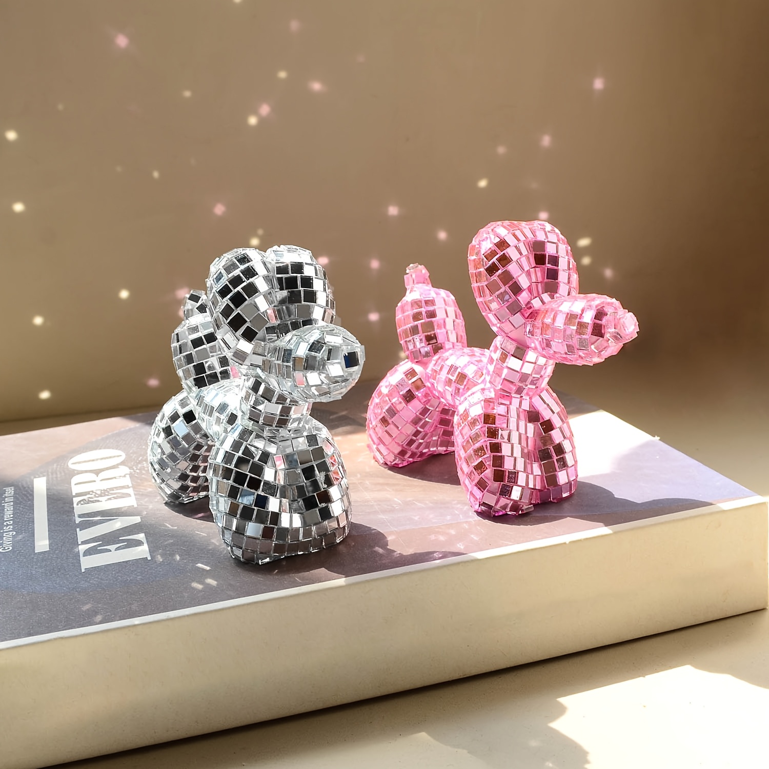 Pet Supplies Warehouse - 1pc Disco Mirror Balloon Puppy Cute