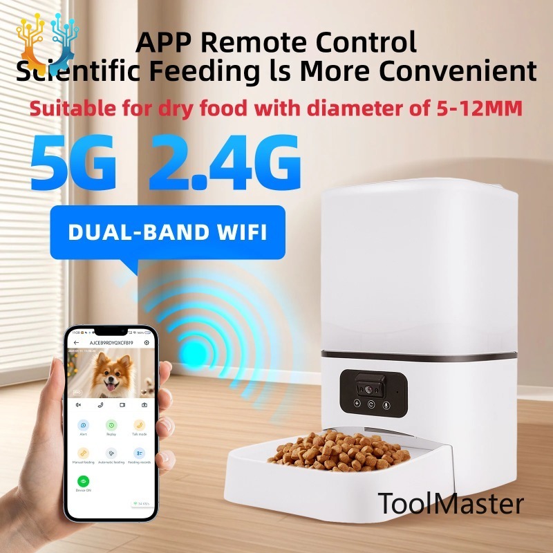 Automatic Pet Feeder - 【2026】6L Intelligent Automatic Cat Feeder With