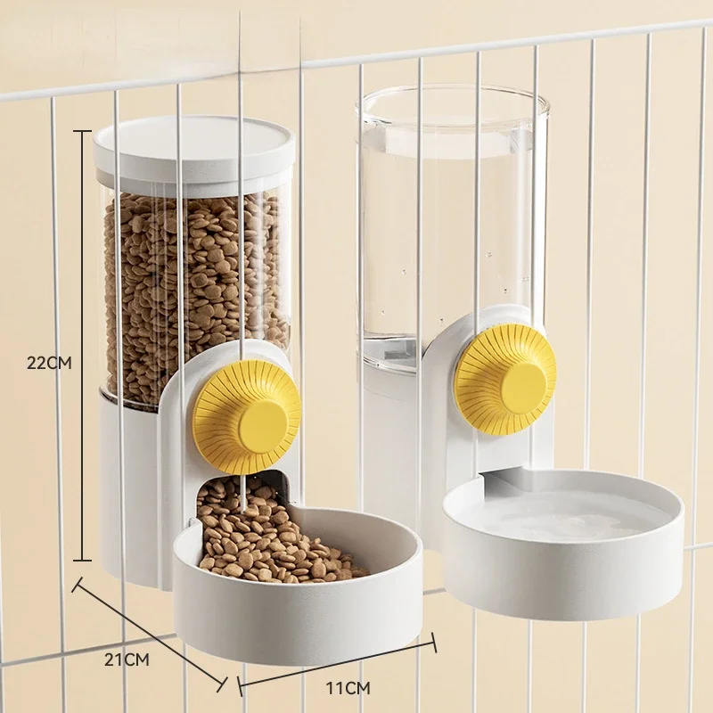 Automatic Pet Feeder - Automatic Pet Feeder Cage Hanging Bowl