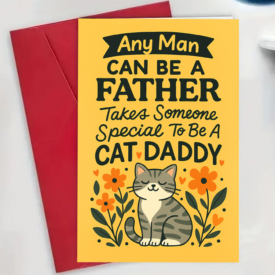 1Pcs Father's Day Greeting Car - Pet Supplies Gift Card 评论和价格
