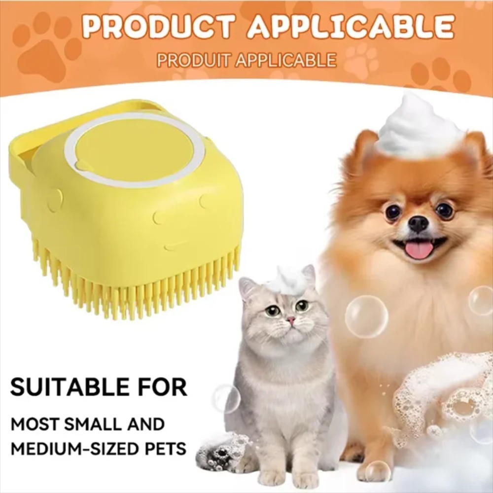 Silicone Bath Massage Brush Mu - Pet Supplies App 评论和价格