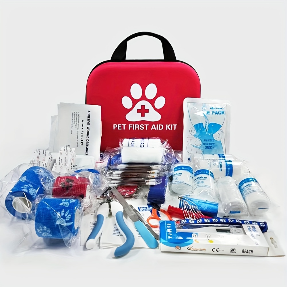 Pet First Aid Kit: Contains em - Pet Supplies First 评论和价格