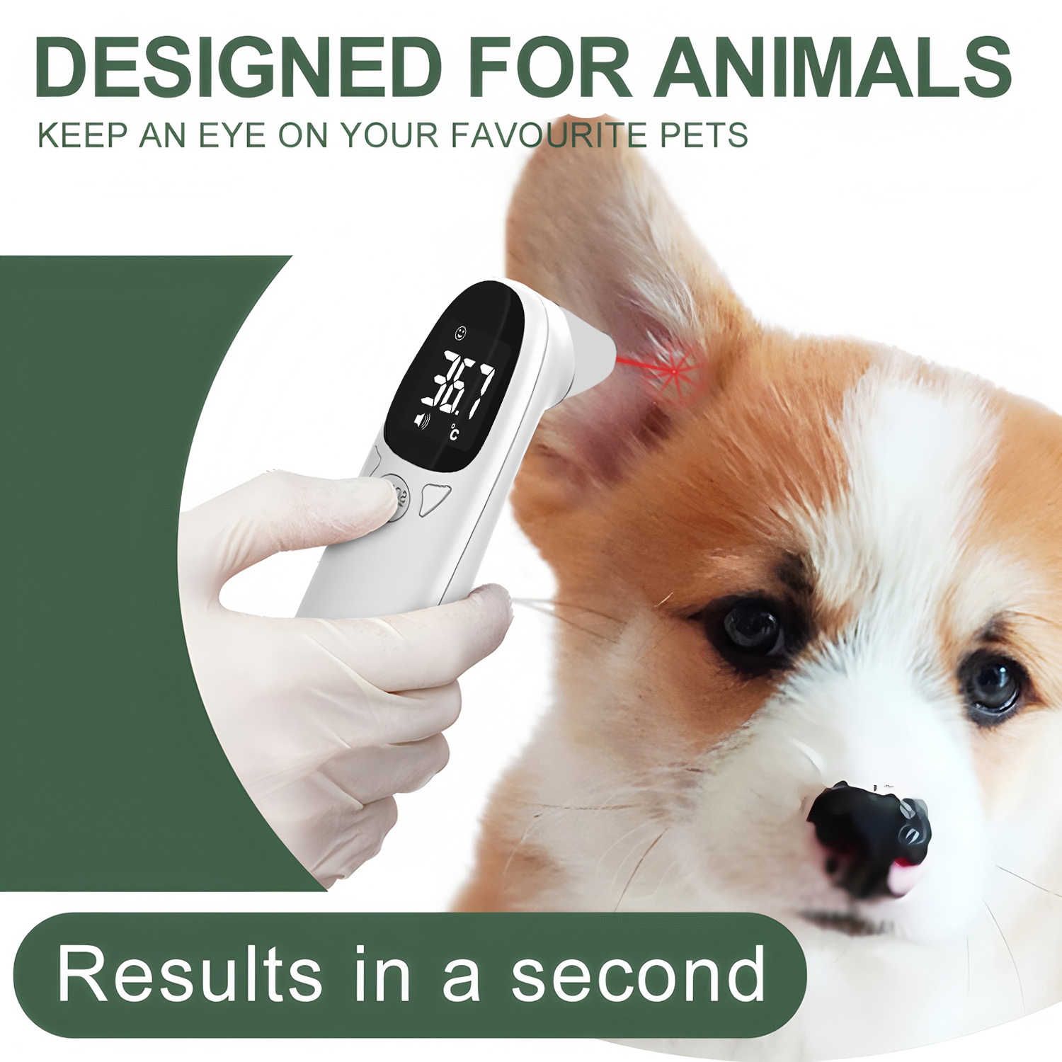 Pet Ear Digital Thermometer No - Pet Supplies App 评论和价格