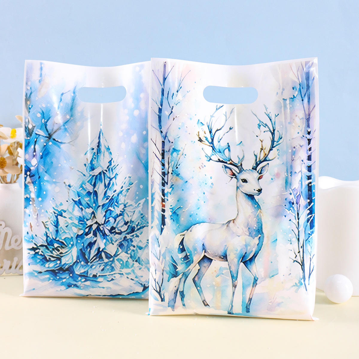 10/20/50pcs Merry Christmas Bl - Pet Supplies Warehouse 评论和价格