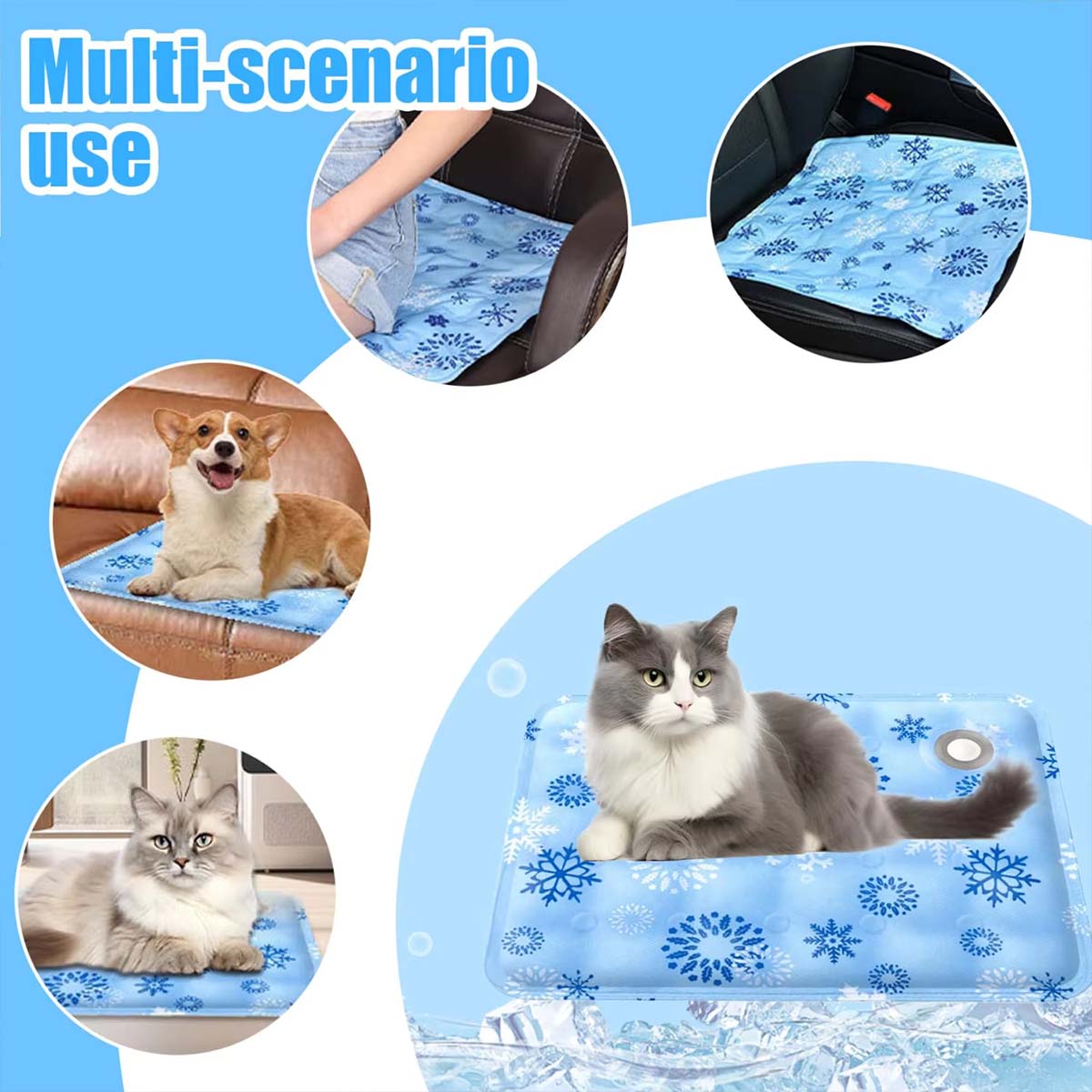 Summer Pet Mat, Pet Ice Mat, D - Pet Supplies Warehouse 评论和价格