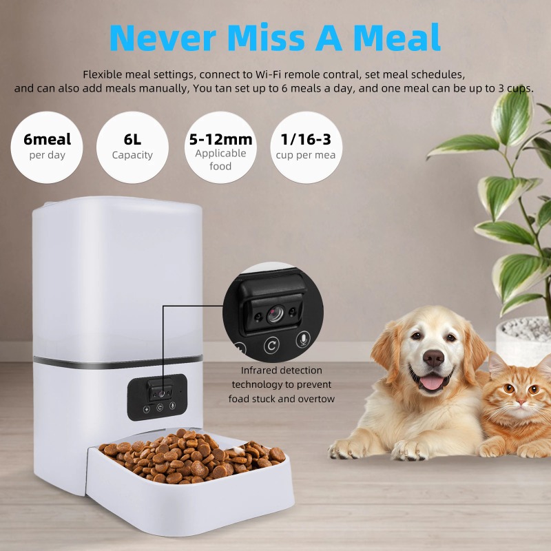 【2026】6L Intelligent Automatic - Automatic Pet Feeder 评论和价格