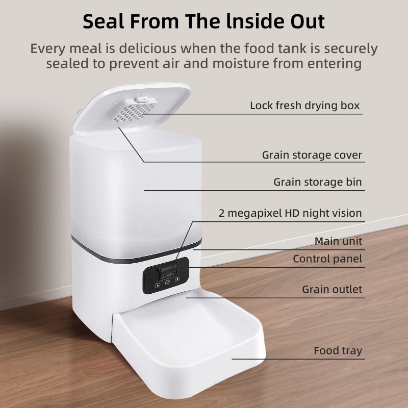 【2026】6L Intelligent Automatic - Automatic Pet Feeder 评论和价格