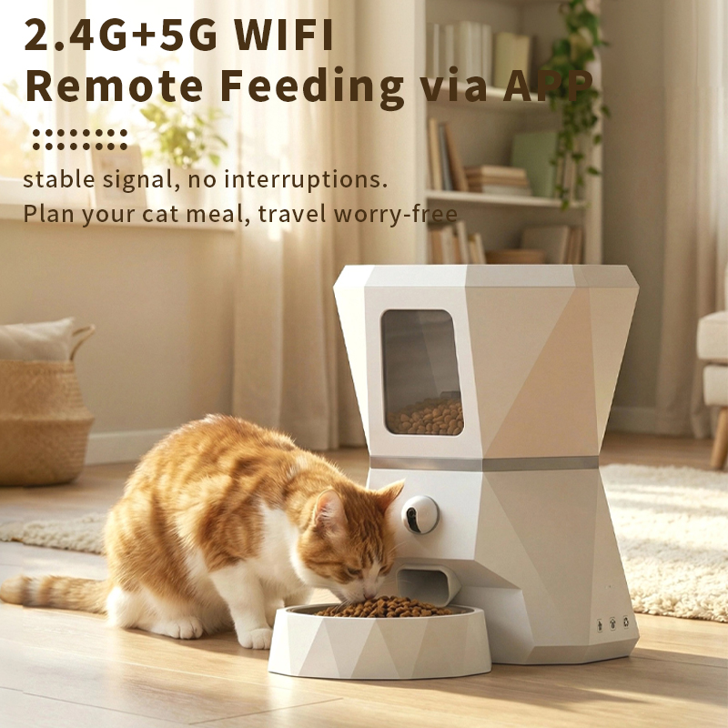 Top-Quality 4L Tuya APP Contro - Automatic Pet Feeder 评论和价格