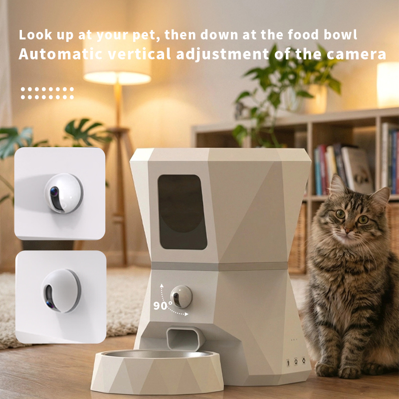 Top-Quality 4L Tuya APP Contro - Automatic Pet Feeder 评论和价格